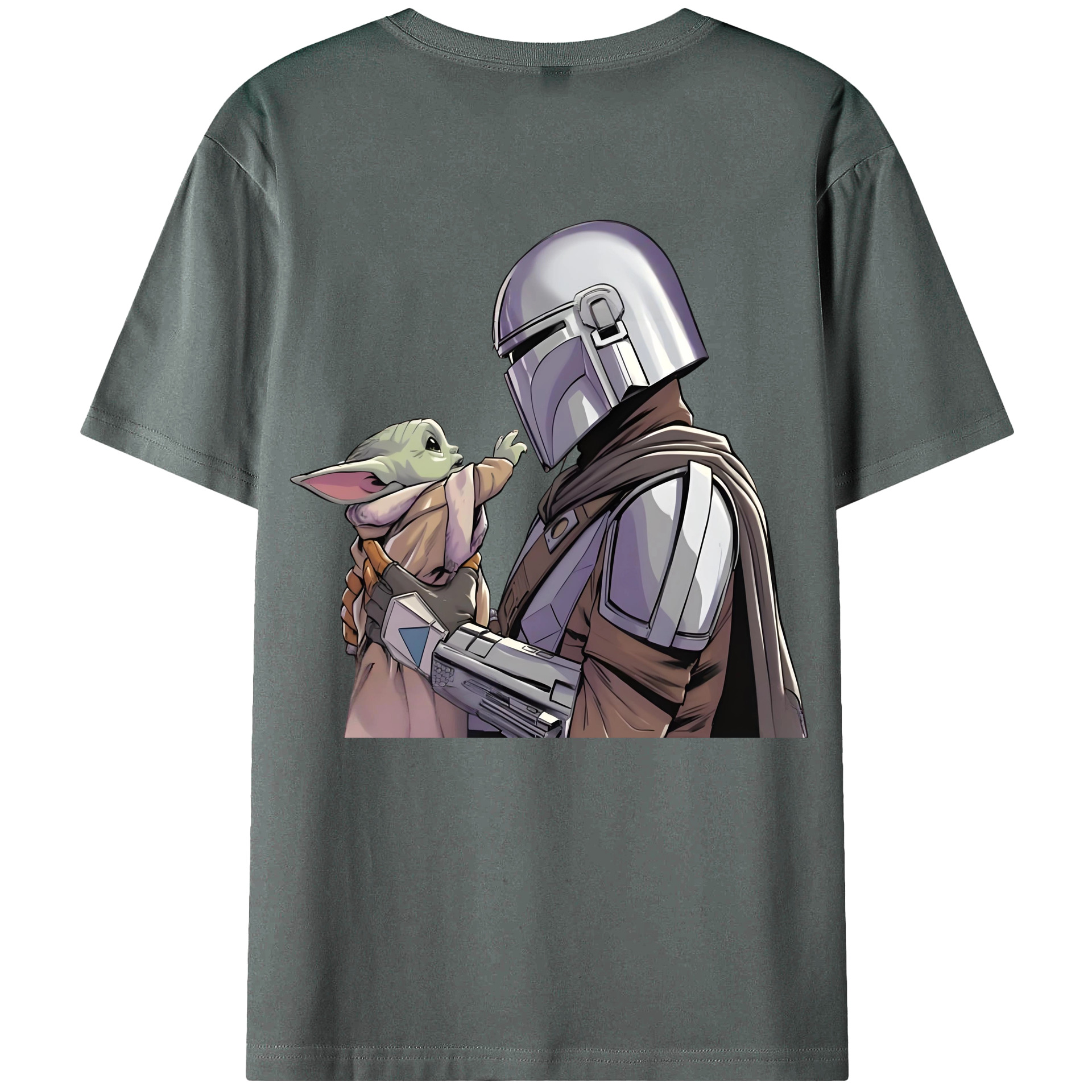 （画像用） スター・ウォーズ Star Wars 綿100％ メンズ半袖Tシャツ（バックプリント） 通気性